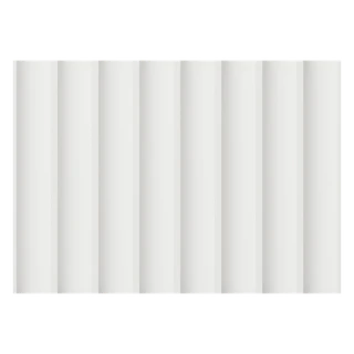 197 × 140mm coved replacement door for Howdens drawer fronts