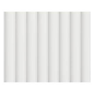 197 × 160mm coved replacement door for Howdens drawer fronts
