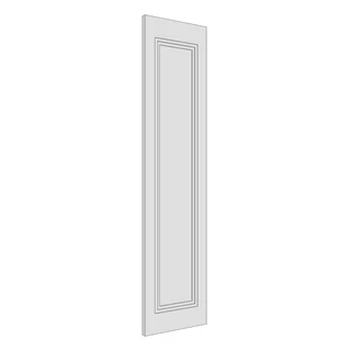 297 × 1245mm art deco shaker door