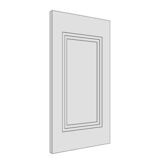 297 × 570mm art deco shaker door