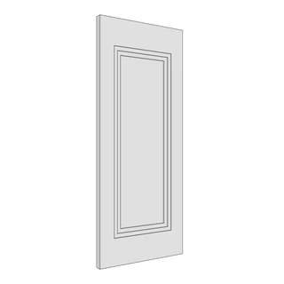 297 × 717mm art deco shaker door