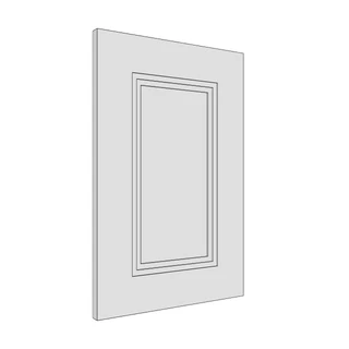 391 × 597mm art deco shaker door