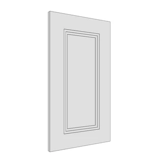 397 × 715mm art deco shaker door