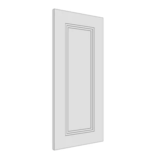 397 × 897mm art deco shaker door