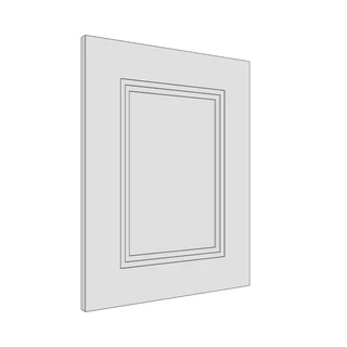 447 × 570mm art deco shaker door