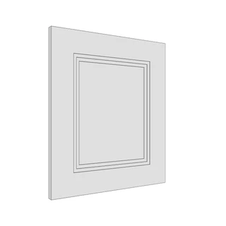 497 × 570mm art deco shaker door