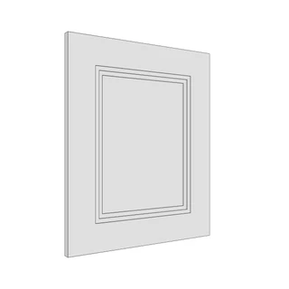 497 × 597mm art deco shaker door