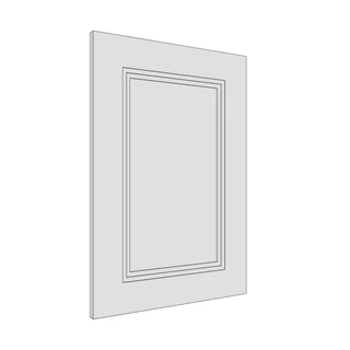 497 × 715mm art deco shaker door
