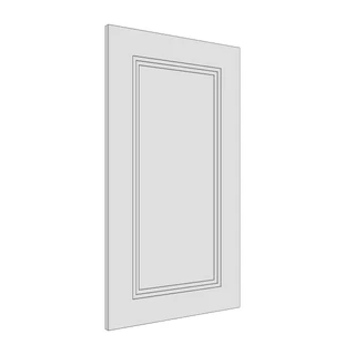 497 × 895mm art deco shaker door