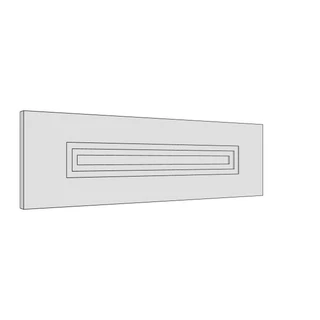 597 × 177mm art deco shaker door
