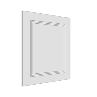 597 × 716mm art deco shaker door