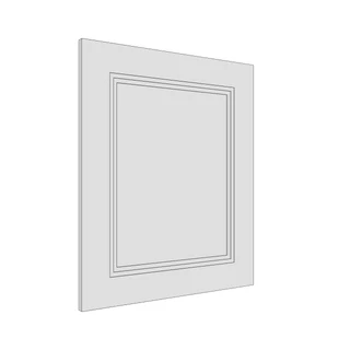 597 × 717mm art deco shaker door