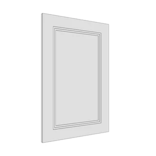 597 × 895mm art deco shaker door