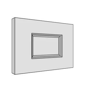 197 × 140mm ovolo door