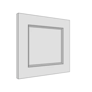 297 × 283mm ovolo door