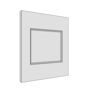 297 × 342mm ovolo door