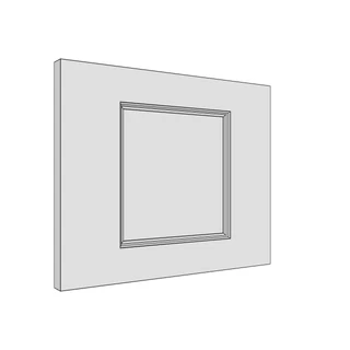 347 × 283mm ovolo door