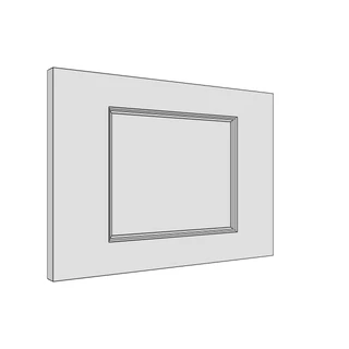 397 × 283mm ovolo door