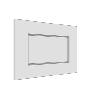497 × 357mm ovolo door