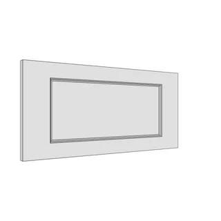 597 × 283mm ovolo door