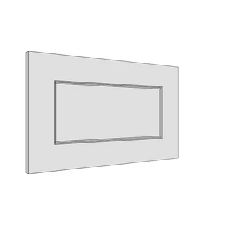 597 × 356mm ovolo door