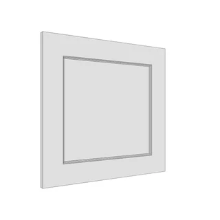 597 × 570mm ovolo door