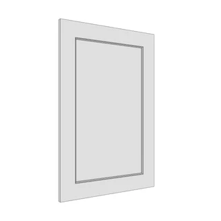597 × 895mm ovolo door