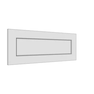 897 × 342mm ovolo door