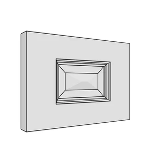 197 × 140mm raised & field door