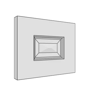 197 × 160mm raised & field door