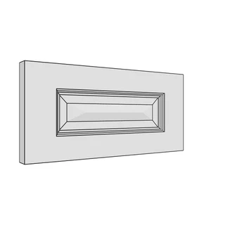 297 × 140mm raised & field door