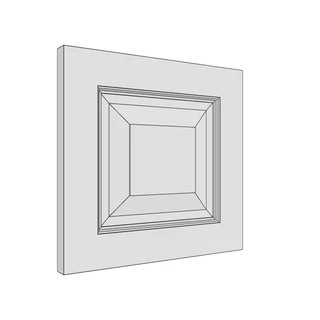 297 × 283mm raised & field door
