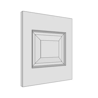 297 × 342mm raised & field door
