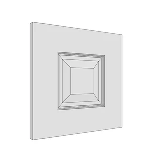 347 × 342mm raised & field door