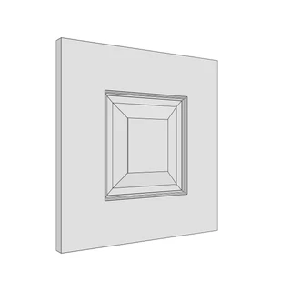 347 × 357mm raised & field door