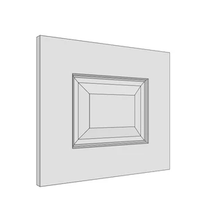 397 × 342mm raised & field door