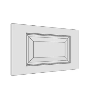497 × 283mm raised & field door