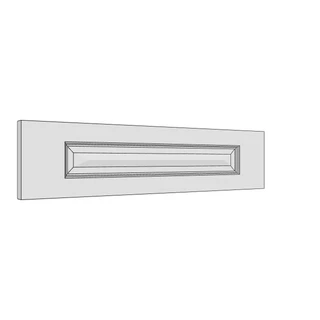 597 × 140mm raised & field door