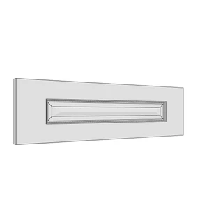 598 × 170mm raised & field door