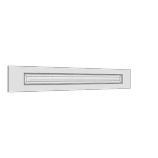 897 × 140mm raised & field door