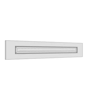897 × 160mm raised & field door