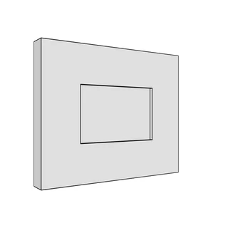 197 × 160mm shaker door