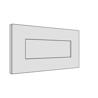 297 × 160mm shaker door