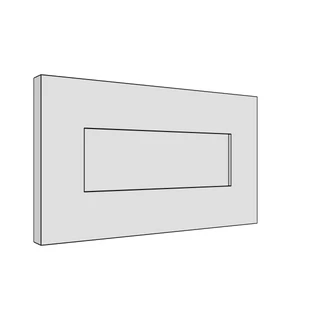 297 × 170mm shaker door
