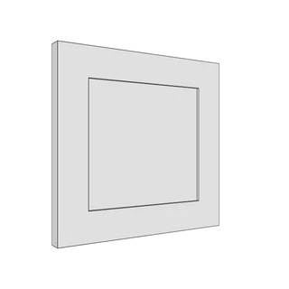 297 × 283mm shaker door