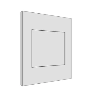 297 × 342mm shaker door