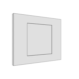347 × 283mm shaker door