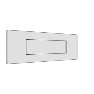 397 × 140mm shaker door
