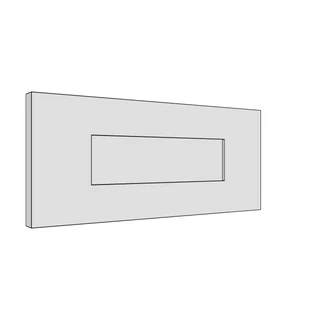 397 × 170mm shaker door
