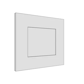 397 × 357mm shaker door